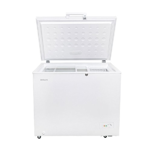 ΚΑΤΑΨΥΚΤΗΣ ΜΠΑΟΥΛΟ DAVOLINE DFHD 251W (250LT / E / ΛΕΥΚΟ / DUAL / ΓΥΑΛΙΝΑ ΠΟΡΤΑΚΙΑ)